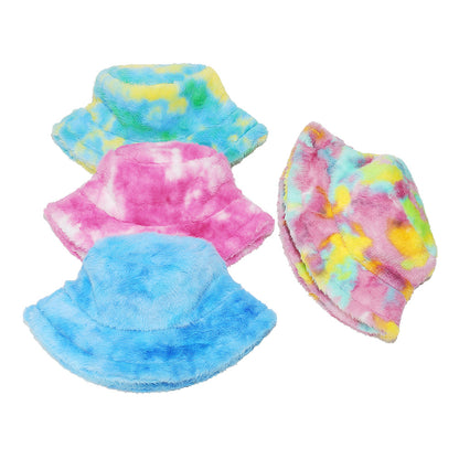 Tie-Dye Fur Fisherman Hat - Warm Ear Protection Additional Image 8