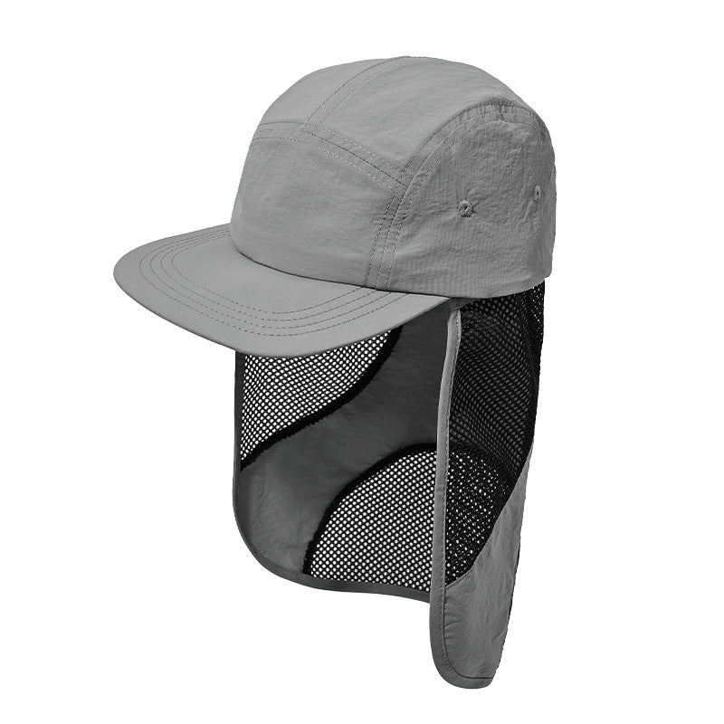 Detachable Brim Quick-Dry Waterproof Baseball Cap Additional Image 8