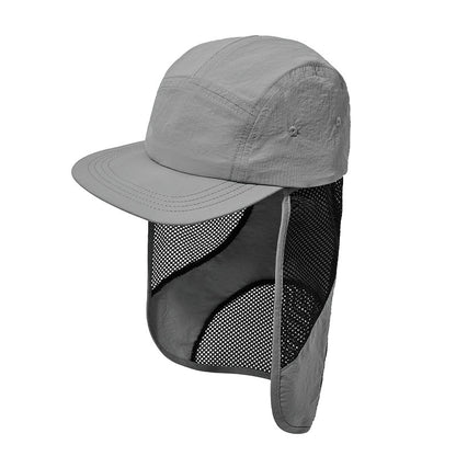Detachable Brim Quick-Dry Waterproof Baseball Cap Additional Image 8