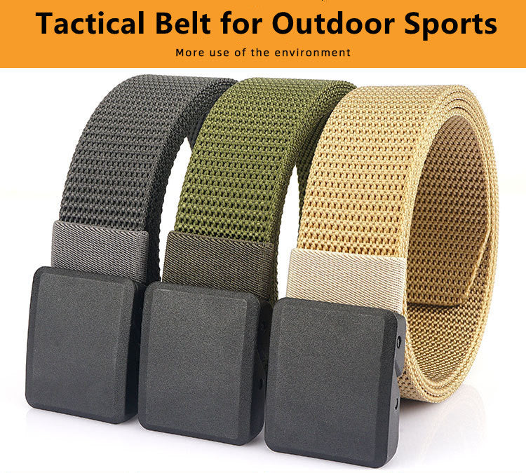 Men's Tactical Nylon Belt: Durable & Versatile Additional Image 8