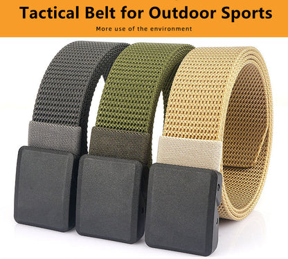 Men's Tactical Nylon Belt: Durable & Versatile Additional Image 8