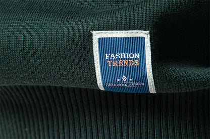 Men's Slim Fit Cotton Half-Zip Sweater Additional Image 8