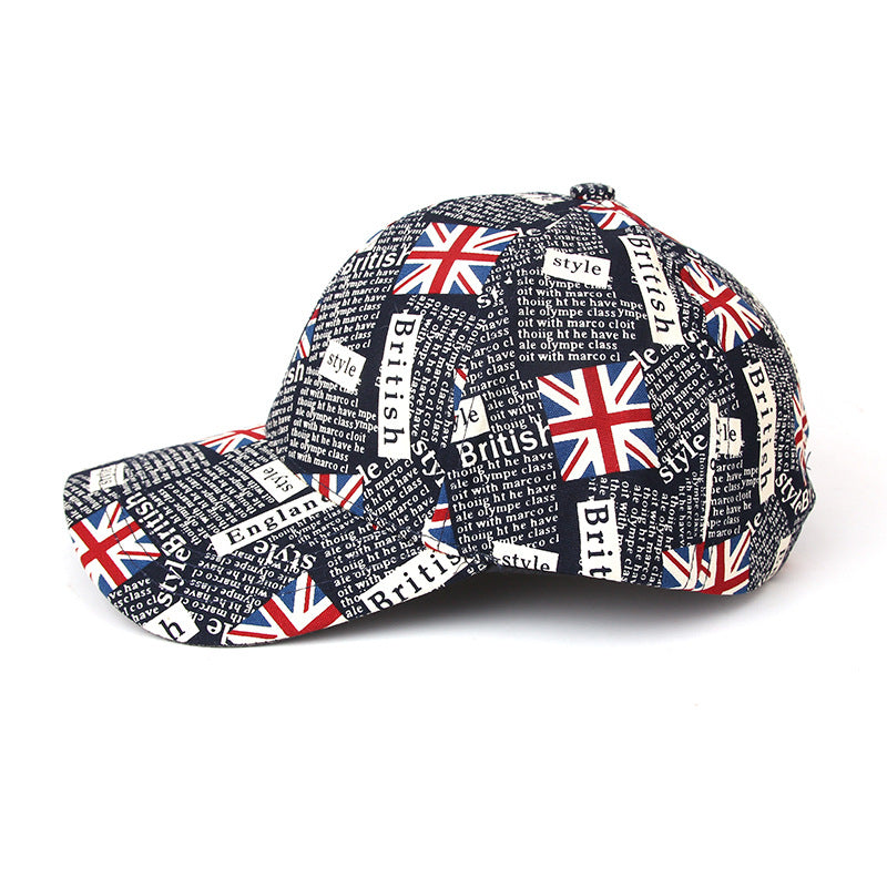 Patriotic Baseball Cap: UK & USA Flag Style Additional Image 8