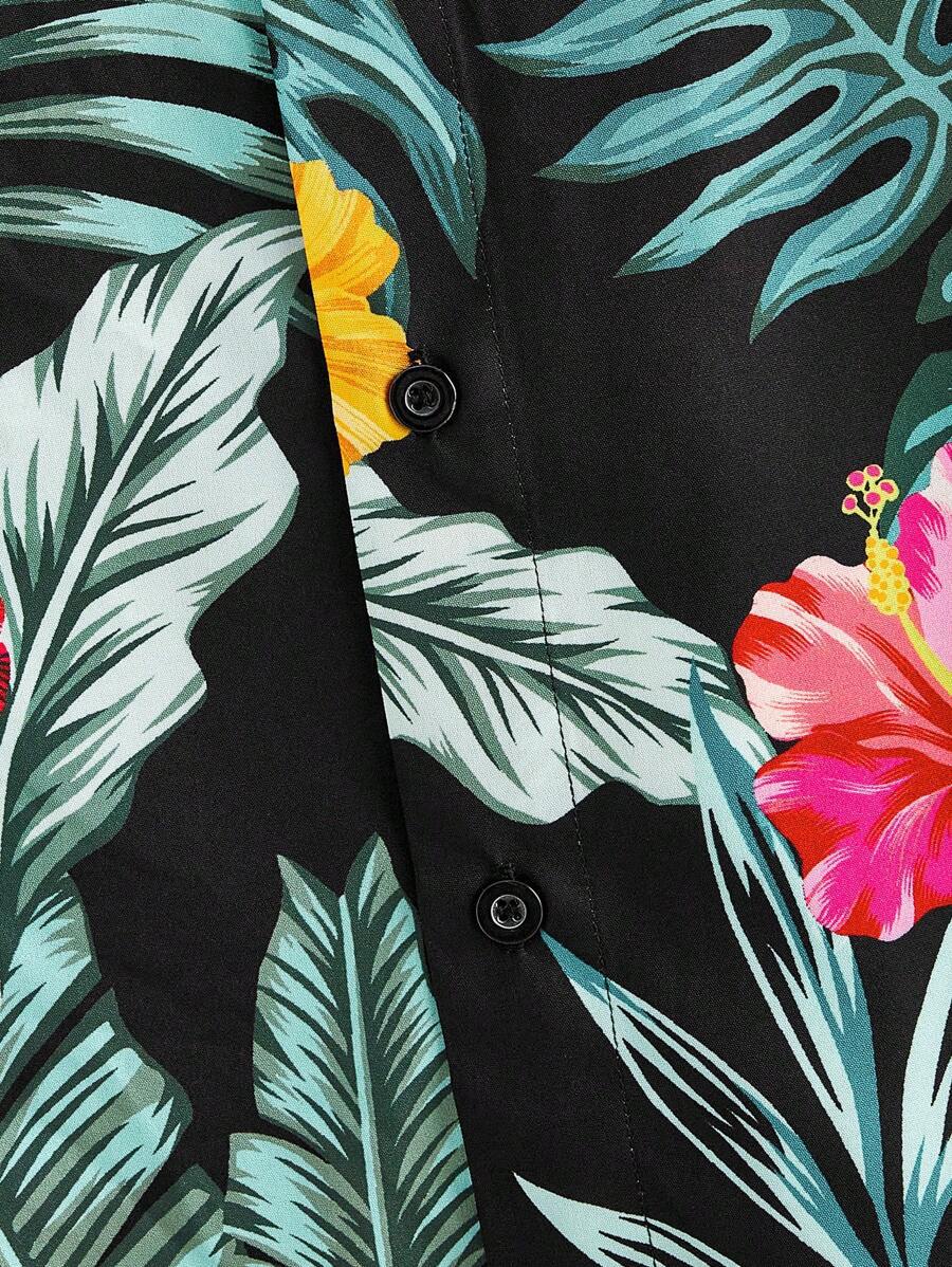 Men's Digital Print Hawaiian Shirt - 2025 Summer Style Additional Image 8