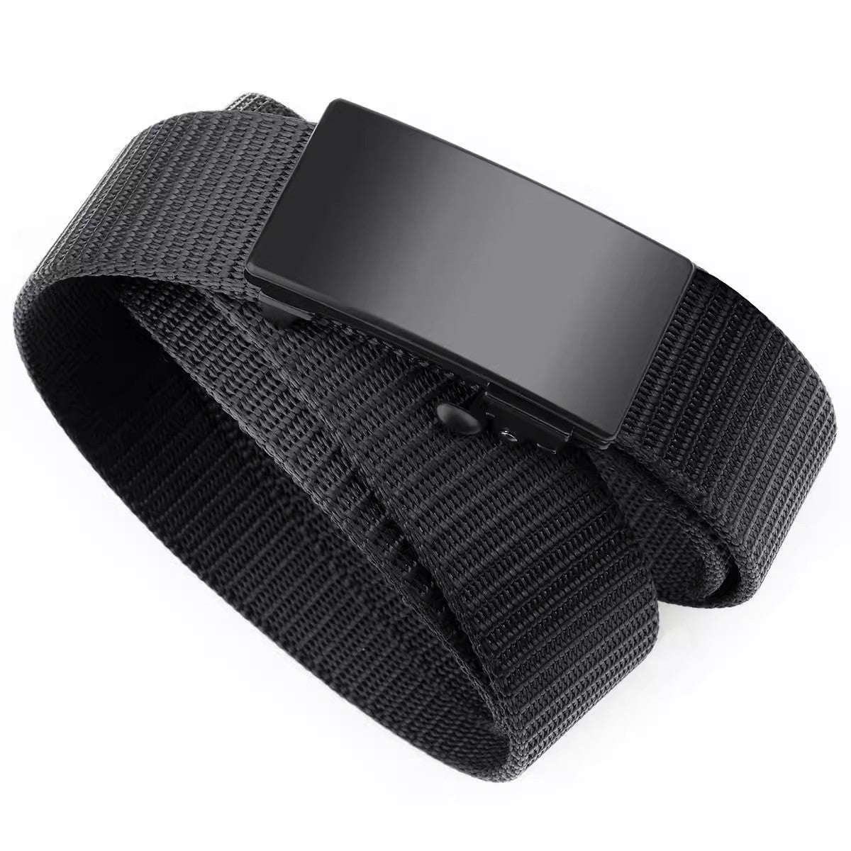 Men's Auto-Buckle Canvas Belt: Tactical & Casual Additional Image 8