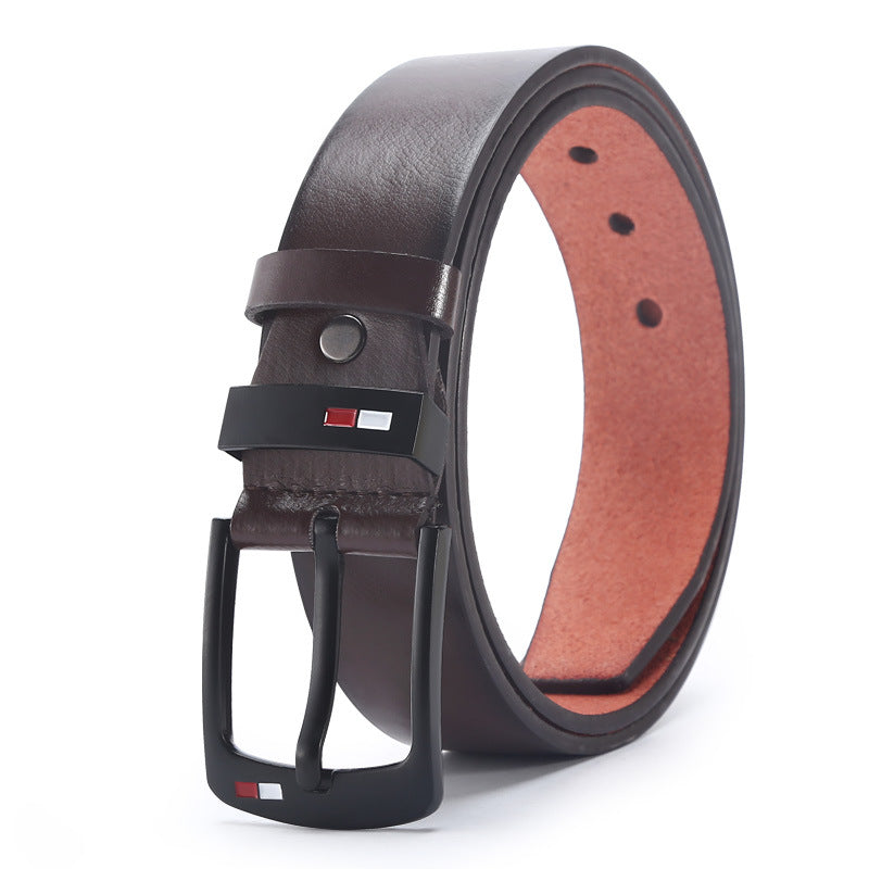 Men's Alloy Oil Drop Pin Buckle Belt - Stylish & Versatile Additional Image 8