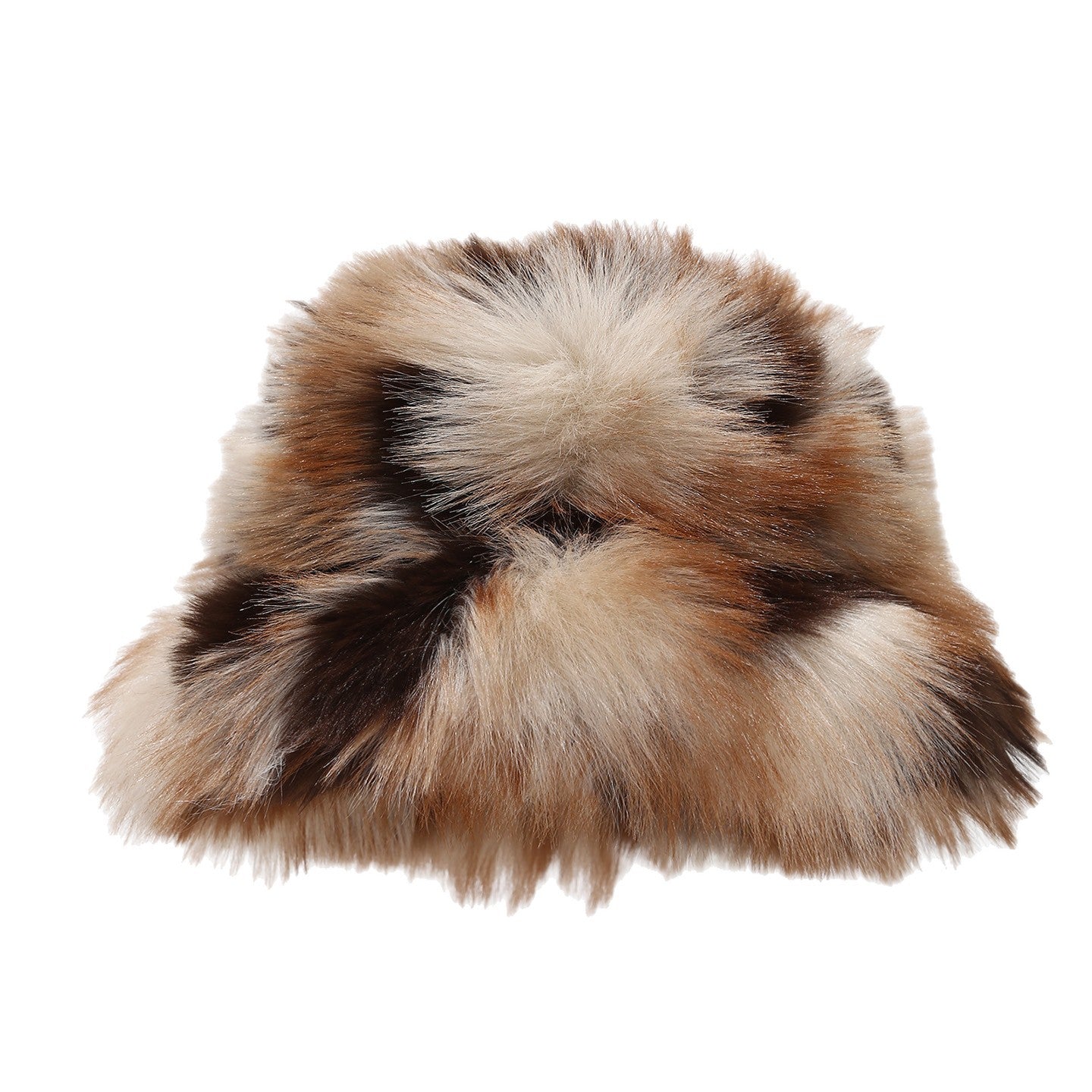 Chunky Faux Fur Bucket Hat - Cozy Winter Style Additional Image 8