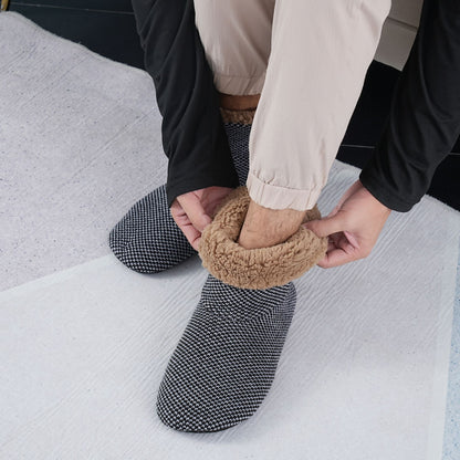 Men's Fleece-Lined Non-Slip Socks: Ultimate Indoor Warmth Additional Image 8