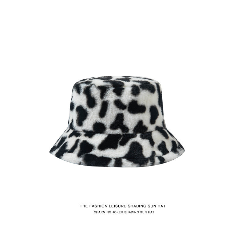 Cute Plush Bucket Hat - Korean Style Winter Warmth Additional Image 8