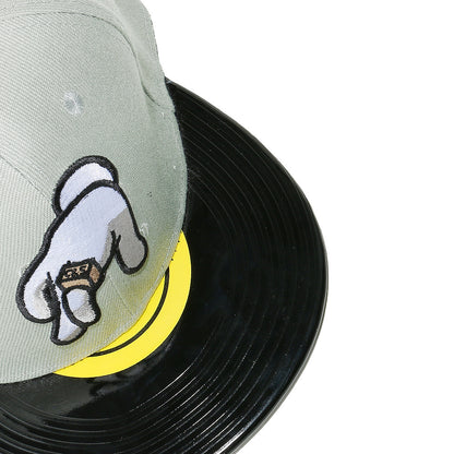 Retro Vinyl Record Hip-Hop Baseball Cap Additional Image 8