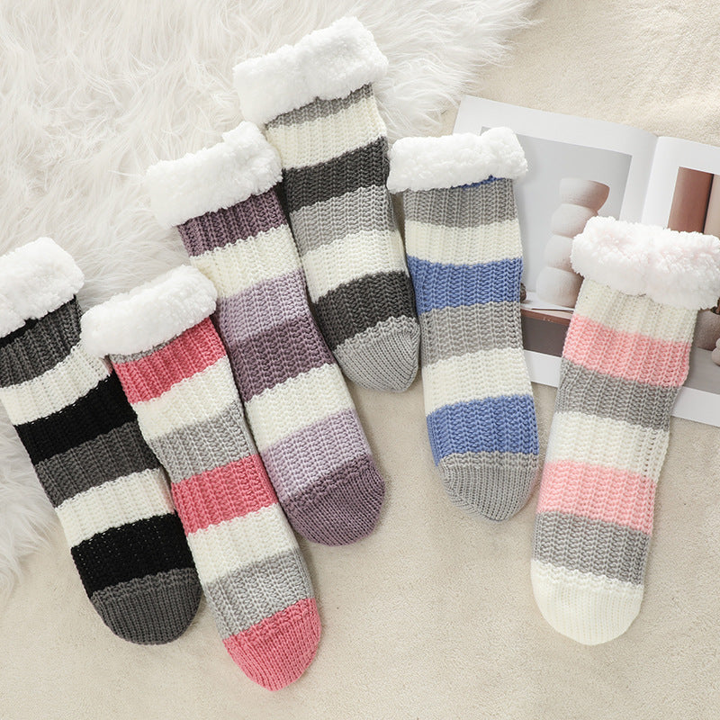 Cozy Plush Non-Slip Slippers - Women's Winter Warm Socks Additional Image 8