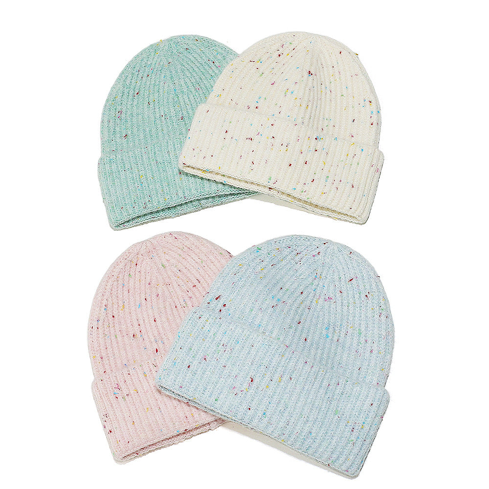 Cozy Multicolor Knit Beanie - Vibrant & Warm Additional Image 8