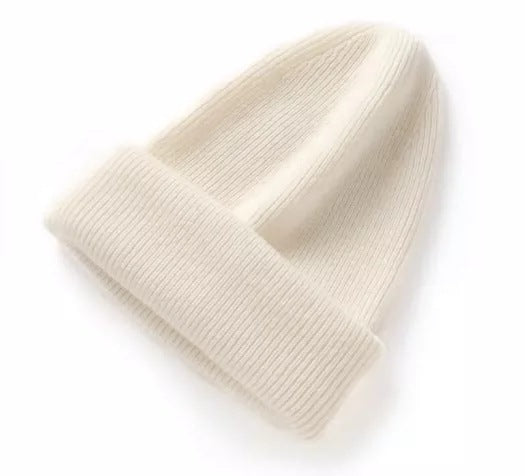 Cozy Cashmere Knit Beanie: Luxury Warm Winter Hat Additional Image 8
