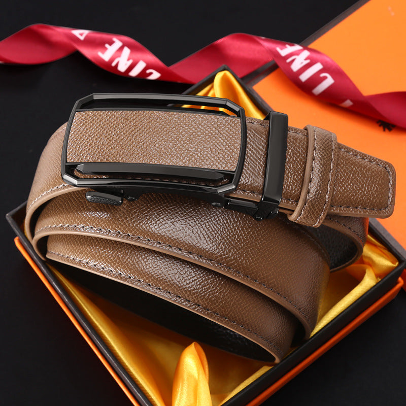 Men's Automatic Buckle Belt: Effortless Business Casual Additional Image 8