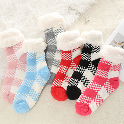 Ultra-Thick Velvet Slipper Socks for Women Additional Image 8