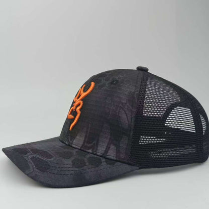 Browning Embroidered Camo Baseball Cap - Sun Protection Additional Image 8