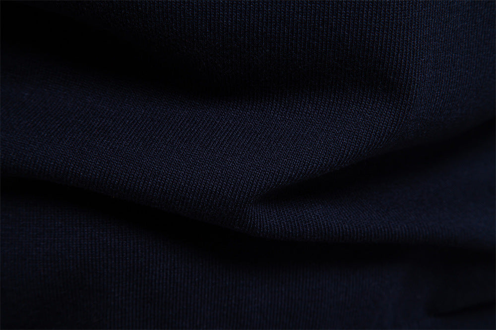 Men's Knitted Stripe Polo Shirt - Summer Casual Style Additional Image 8