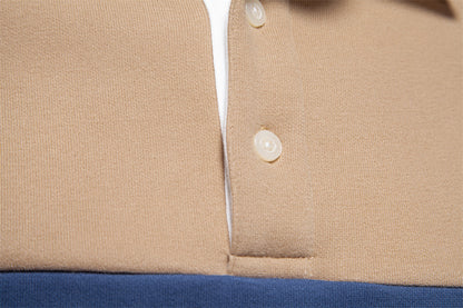 Men's Spring Polo Collar Knit Sweater Additional Image 8