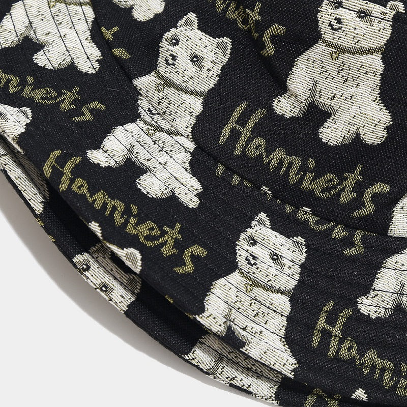 Cute Cartoon Animal Fisherman Hat - Dog & Bear Additional Image 8