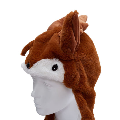 Festive Plush Christmas Hats - Reindeer, Santa & Elk Additional Image 8