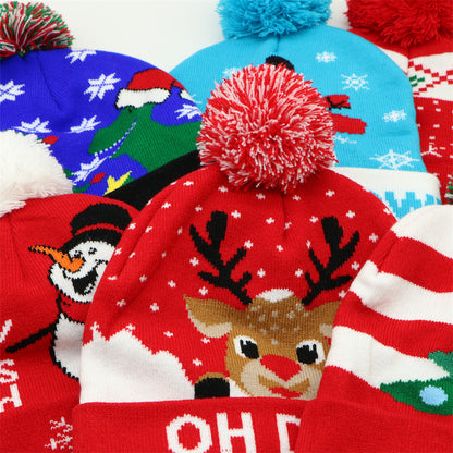 Cozy Christmas Jacquard Knit Beanie | Warm Winter Hat Additional Image 8