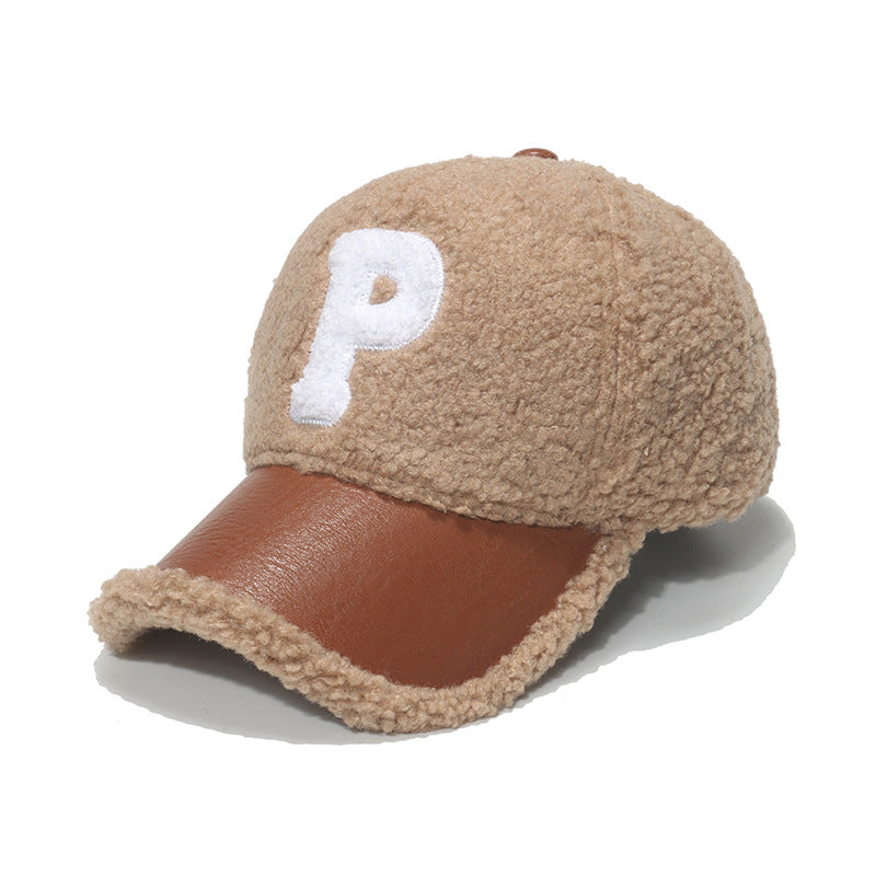 C-Logo Lamb Velvet Baseball Cap Additional Image 8