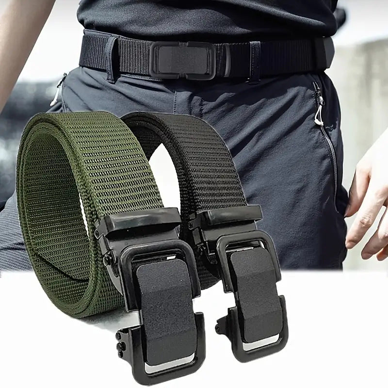 Durable Tactical Belt: Outdoor, Military, Casual Additional Image 8