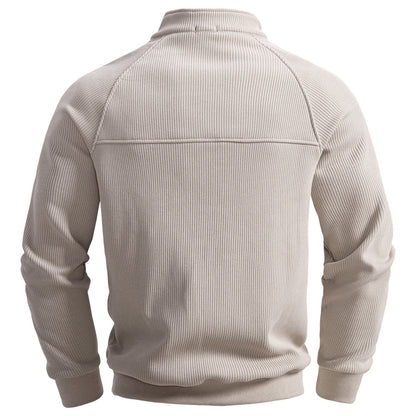 Men's Fleece-Lined Half-Zip Sweatshirt Additional Image 8