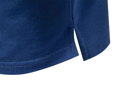 Men's Gradient Cotton Polo Shirt Additional Image 8