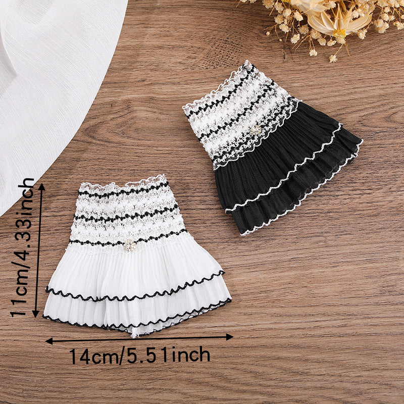 Lace Bell Sleeve Detachable Cuffs for Women Additional Image 8