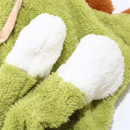 Dino Plush Hat: Cozy Ear Protection Additional Image 8