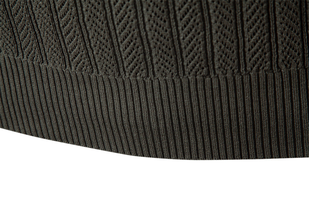 Men's Half-Zip Knit Sweater | Business Casual Comfort Additional Image 8