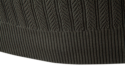 Men's Half-Zip Knit Sweater | Business Casual Comfort Additional Image 8