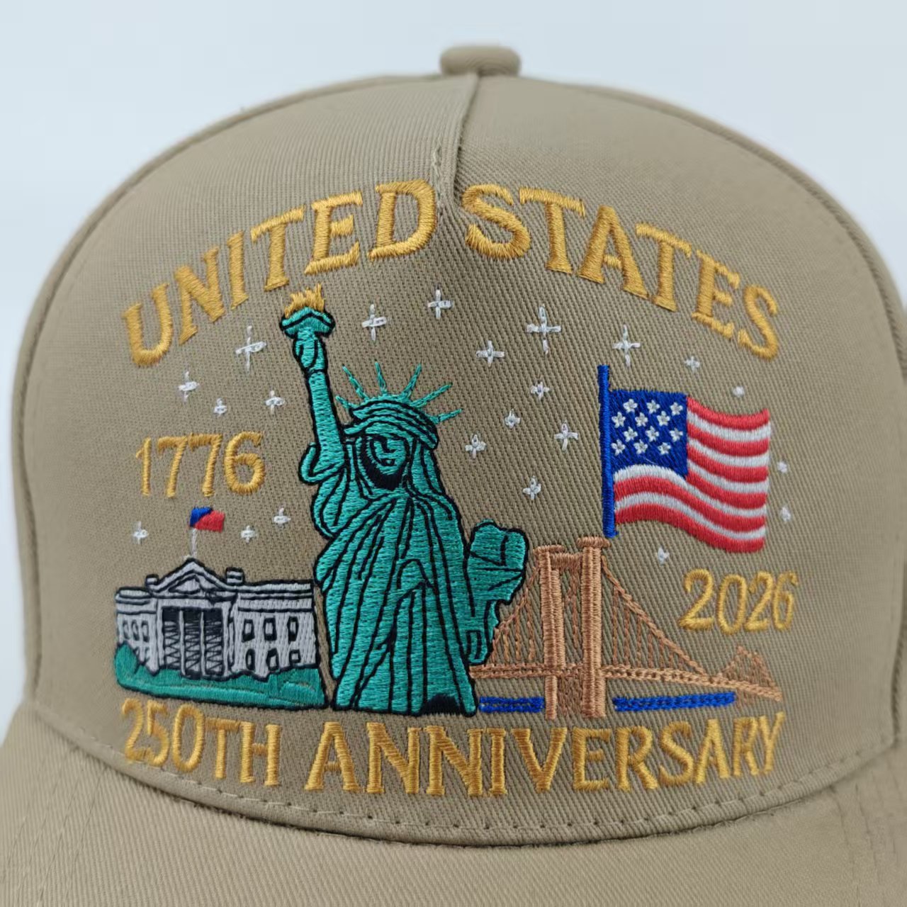 US 250th Anniversary Embroidered Baseball Cap Additional Image 8