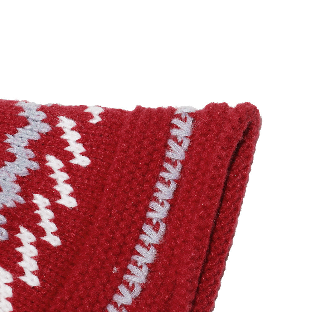 Bohemian Fair Isle Earflap Beanie - Cozy Knit Hat Additional Image 8