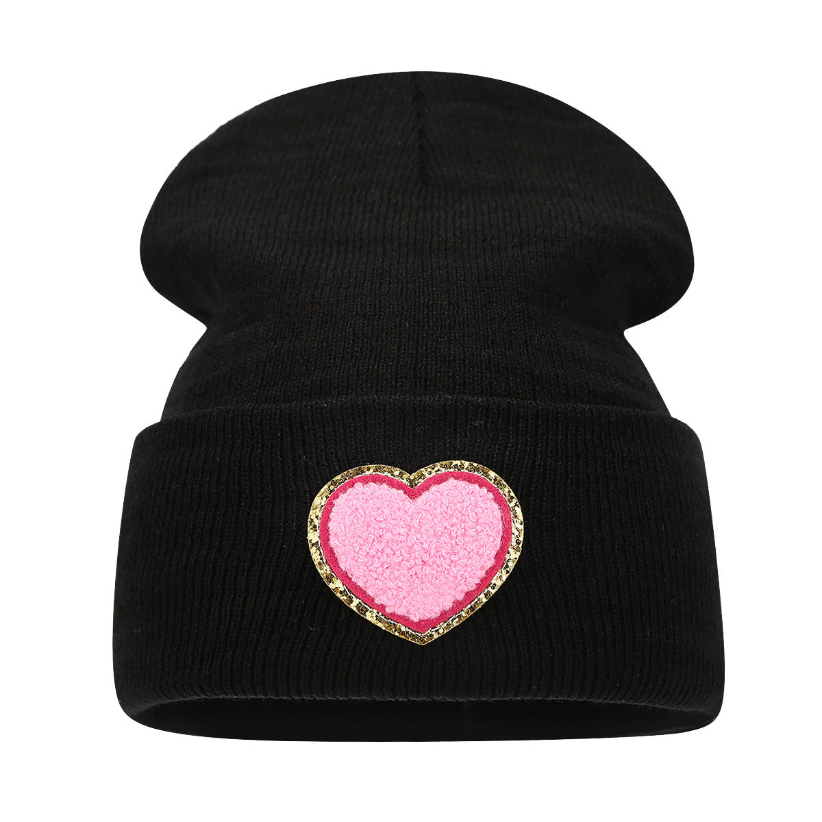 Chic Knitted Wool Hat with "Love" Label - Cozy & Stylish Additional Image 8