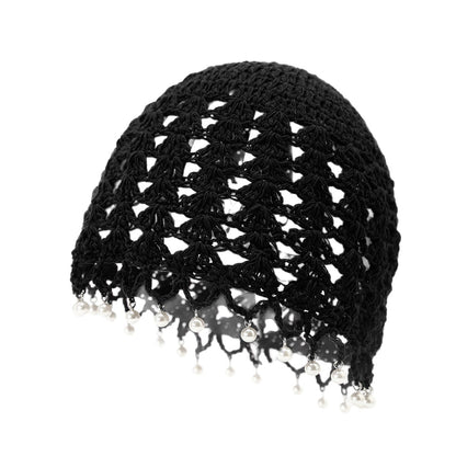 Boho Crochet Hooded Hat with Tassels Additional Image 8