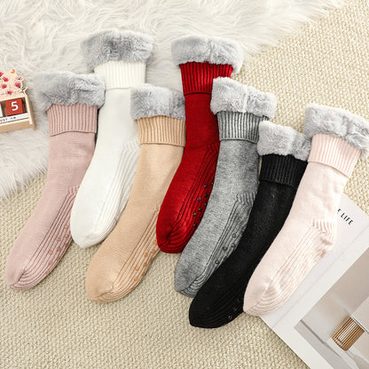 Cozy Sherpa Non-Slip Slipper Socks for Women Additional Image 8
