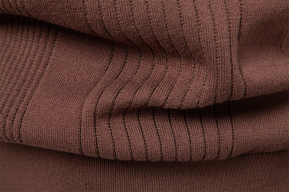 Men's Premium Half-Zip Knit Polo Sweater Additional Image 9