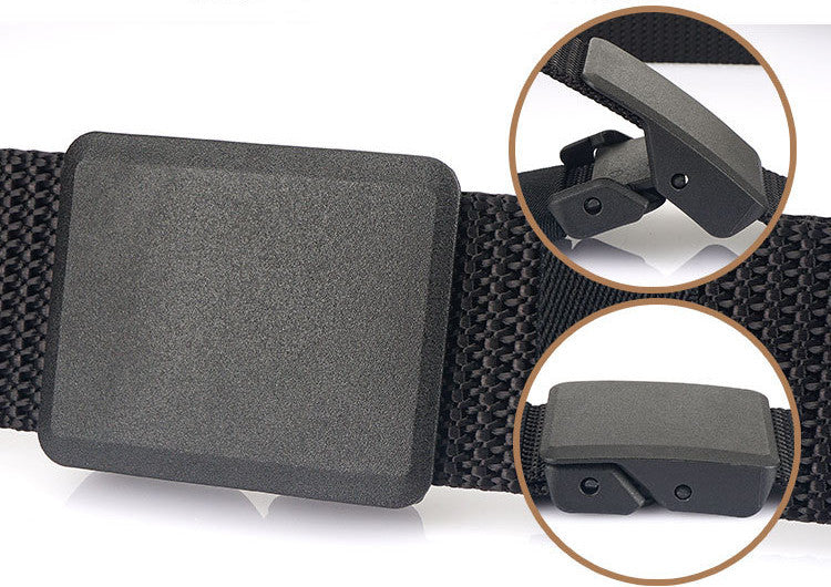 Men's Tactical Nylon Belt: Durable & Versatile Additional Image 9
