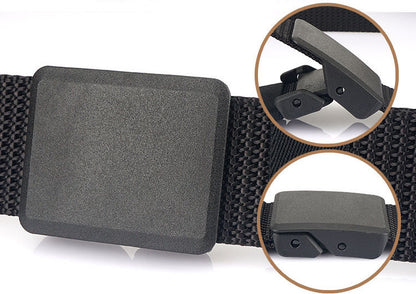 Men's Tactical Nylon Belt: Durable & Versatile Additional Image 9