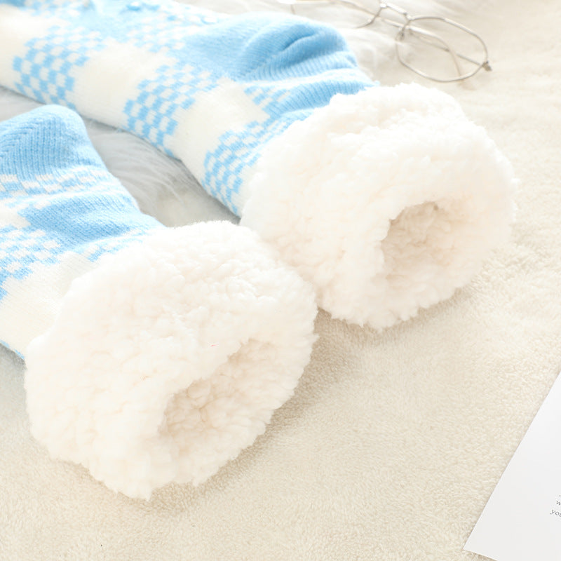 Ultra-Thick Velvet Slipper Socks for Women Additional Image 9