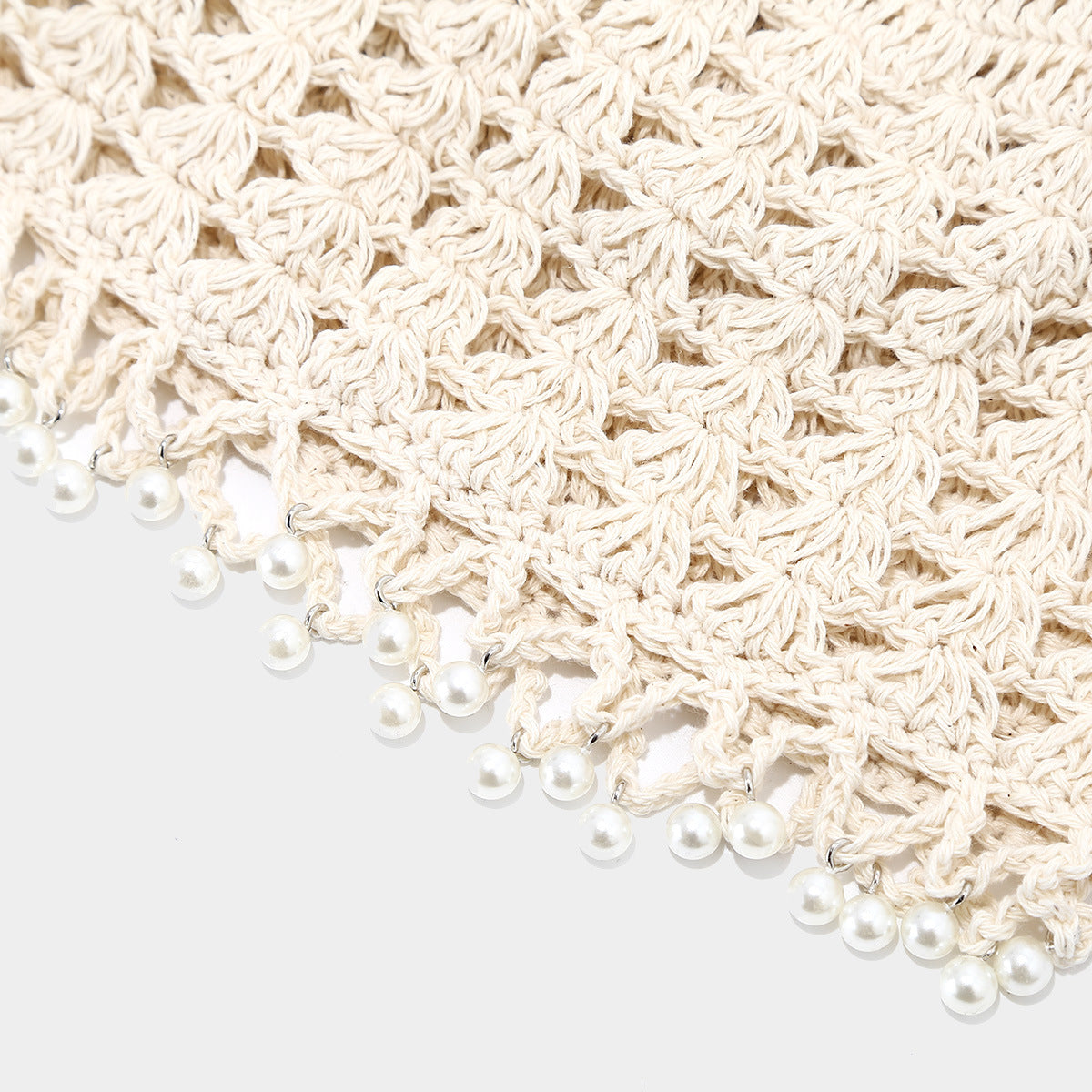 Boho Crochet Hooded Hat with Tassels Additional Image 9