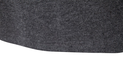 Men's Cotton Blend V-Neck Long Sleeve Tee Additional Image 9