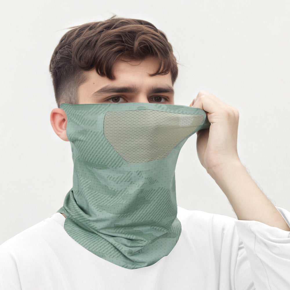 Ice Silk Cooling Face Mask for Sports Additional Image 9