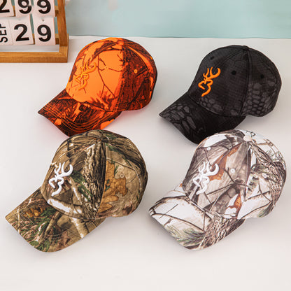 Browning Embroidered Camo Baseball Cap - Sun Protection Additional Image 9