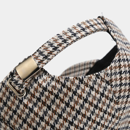 Houndstooth Baseball Cap: Korean Street Style Sun Hat Additional Image 9