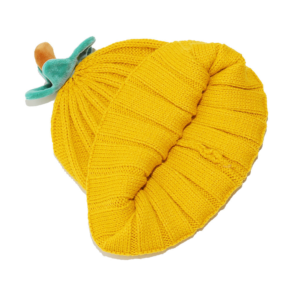 Cozy Knit Pumpkin Beanie - Autumn Style Additional Image 9