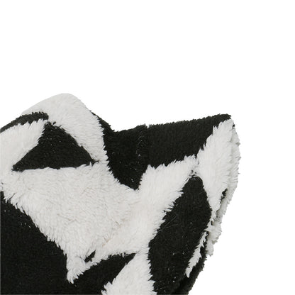 Boho Plush Fisherman Hat - Cozy Geometric Winter Style Additional Image 9