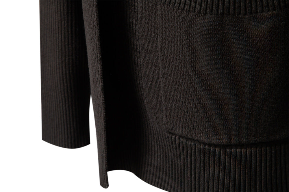 Men's Premium Business Cardigan Sweater Additional Image 9